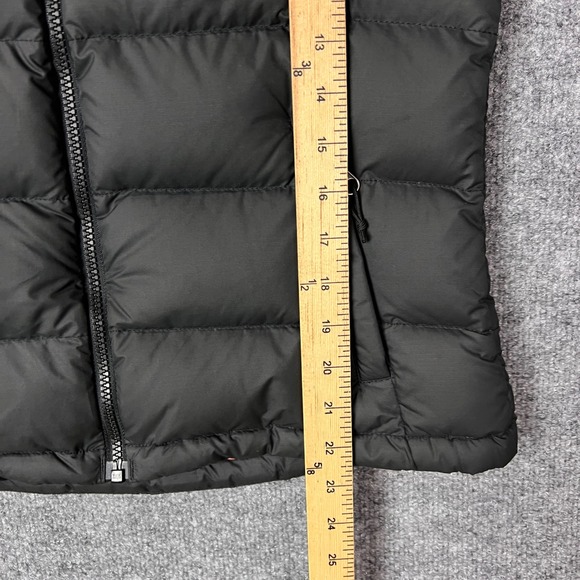 The‎ North Face 700 Fill Down Vest Womens Small Black Pink Lined Puffer - Picture 5 of 9